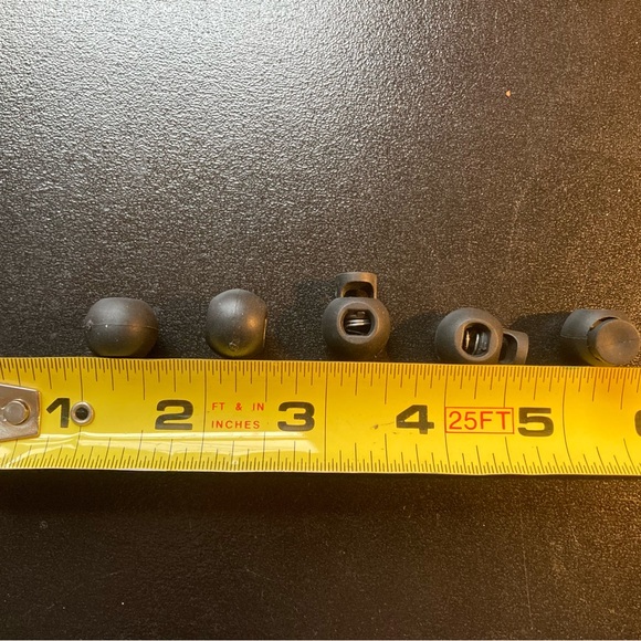 50 elastic cord fasteners with spring toggle Arts and Crafts DIY projects - Picture 8 of 16